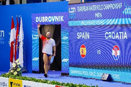 2024-01-04 European Waterpolo Championships 2024 Preliminary Round Group B Men,Spain,Croatia