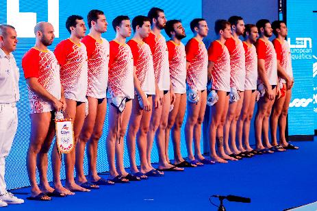 2024-01-14 European Waterpolo Championships 2024 Semi-Finals Men,Spain,Italy