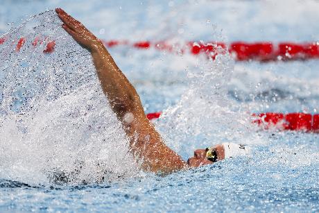 2024-07-29 Swimming ,Women's 100m Backstroke Semi-Finals,Day 3