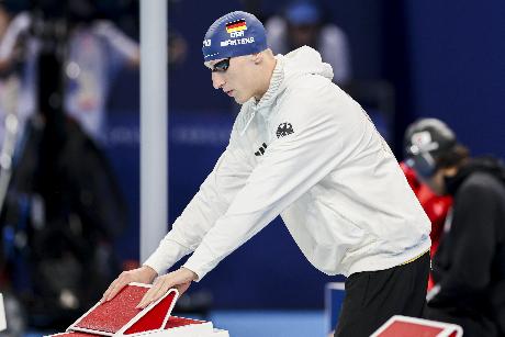 2024-07-29 Swimming ,Men's 200m Freestyle Final,Day 3