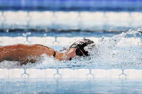 2024-07-31 Swimming,Women's 1500m Freestyle Final,Day 5