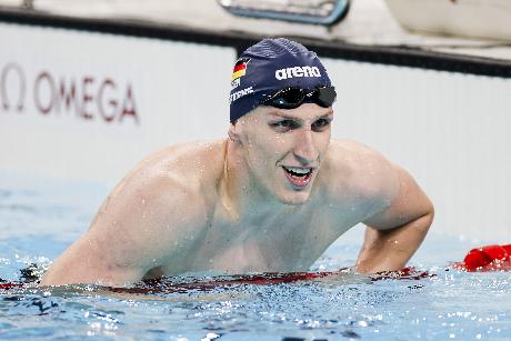 2024-07-31 Swimming,Men's 200m Backstroke Semi-Finals,Day 5