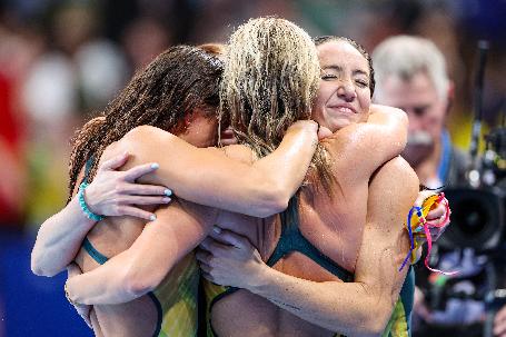 2024-08-01 Swimming ,Women's 4 x 200m Freestyle Relay Final,Day 6