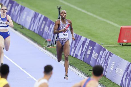 2024-08-02 Athletics ,4 x 400m Relay Mixed Round 1,Day 7