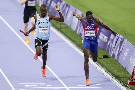 2024-08-10 Athletics ,Men's 4 x 400m Relay Final,Day 15