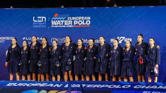 2024-01-09 European Waterpolo Championships 2024 Quarterfinals  Women,Greece,France