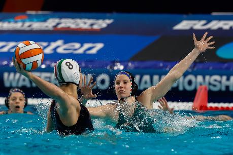 2024-01-09 European Waterpolo Championships 2024 Quarterfinals  Women,Italia,Hungary