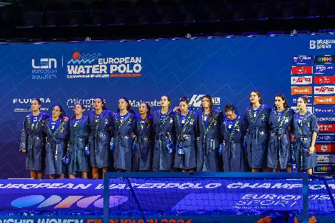 2024-01-11 European Waterpolo Championships 2024 Classification 9-10th  Women,Serbia,Israel