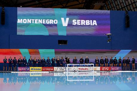2024-02-07 Water polo Men Montenegro v Serbia,Montenegro,Serbia