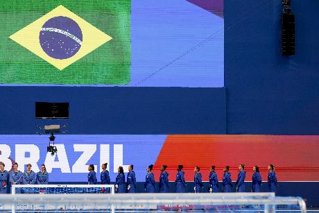 2024-02-08 Water polo Woman ,Brazil,Netherlands