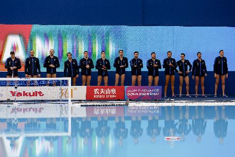 2024-02-13 Water polo Men Quarterfinal,Serbia,Croatia