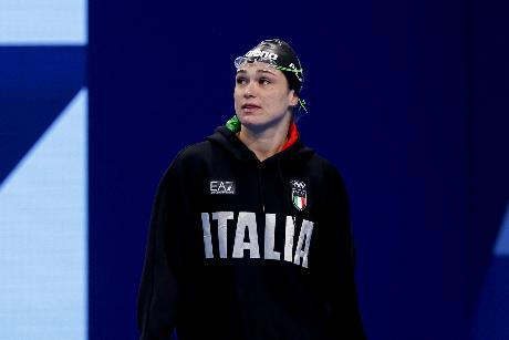 2024-07-28 Swimming,Women's 100m Breaststroke Semi-Finals,Day 2