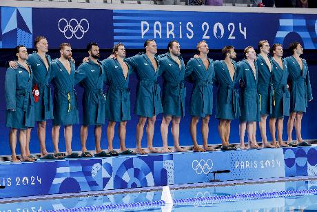 2024-07-30 Water polo Men's Preliminary Round - Group B,Australia,Serbia