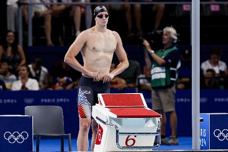 2024-07-30 Swimming ,Men's 100m Freestyle Semi-Finals,Day 4