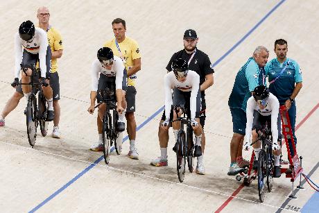 2024-08-05 Cycling Track,Men's Team Pursuit Qualifying,Day 10