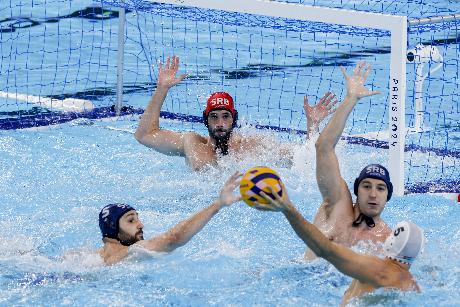 2024-08-05 Water polo Men's Preliminary Round - Group B,Hungary,Serbia