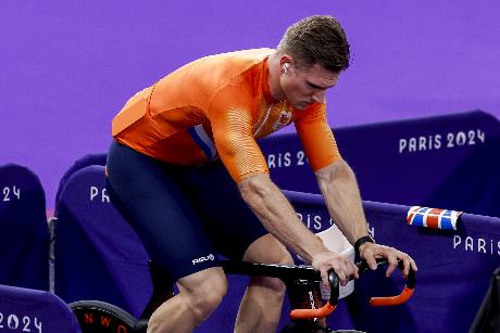 2024-08-05 Cycling Track,Men's Team Sprint Qualifying,Day 10